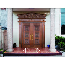 Coppman Porta de porta da porta de cobre feito à mão